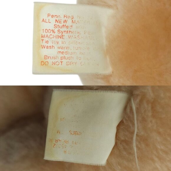 Care Bears 14" Tender Heart Bear Plush Vintage 1983 Stuffed Animal Toy Kenner - Picture 12 of 13